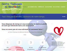 Tablet Screenshot of benevolat31.org